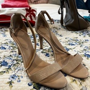 Aldo nude pumps - leather snakeskin